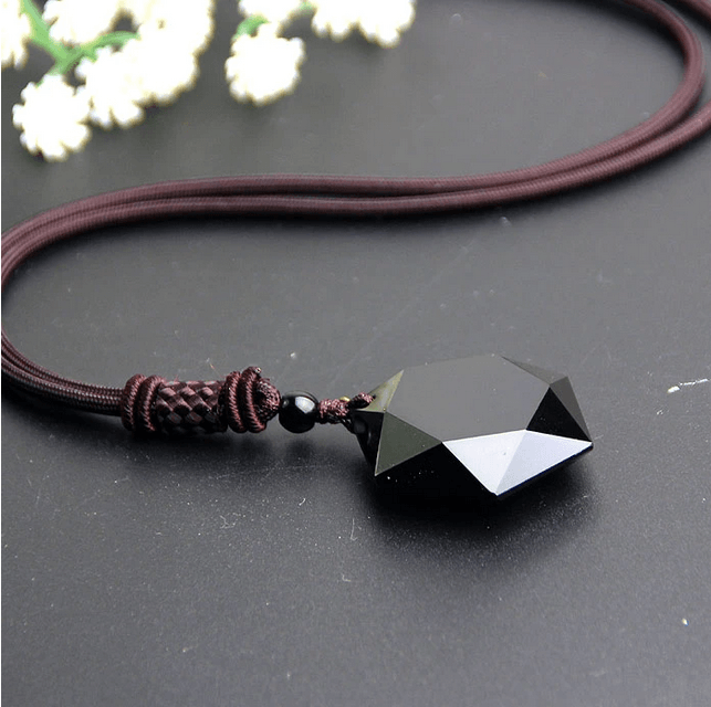 Obsidian Set - Halskette & Armband - spiritofesoterik